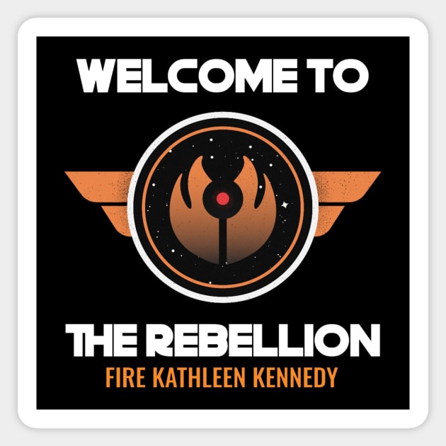 Welcome to the Rebellion Sticker by The Libertarian Frontier 